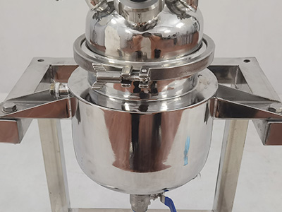 Малый реактор из нержавеющей стали с рубашкой емкостью 2 л деталь - Корпус чайника из нержавеющей стали, антикоррозийный, устойчивый к высоким температурам, устойчивый к высокому давлению.