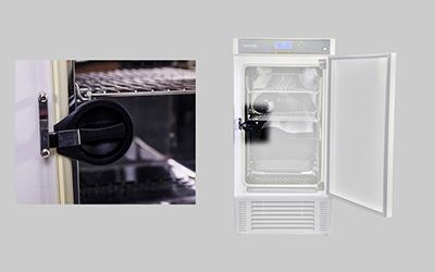 Камера постоянной температуры и влажности серии LWS деталь - Защитное стекло и предохранительный замок